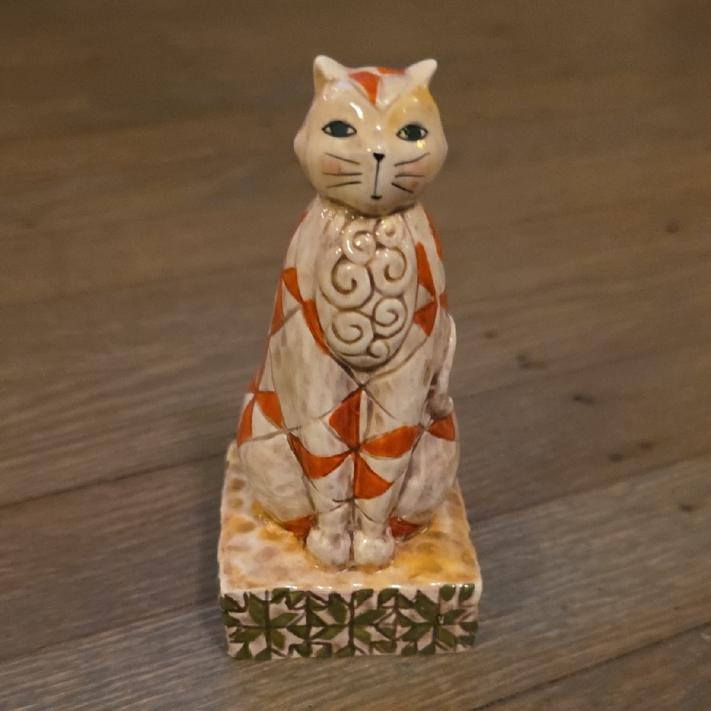 Jim Shore - Cat Salt Shaker:  Certified International